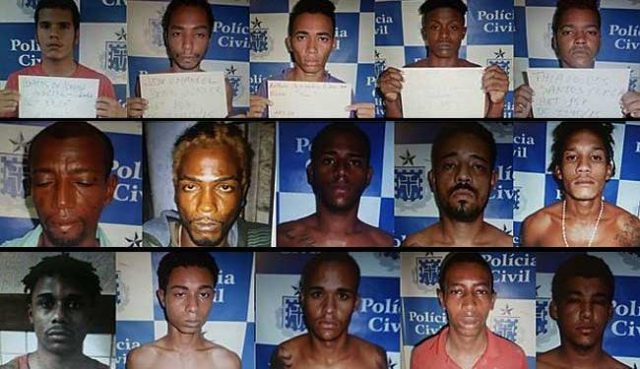 Presos serraram grades da cela. Foto: jornal A Tarde.