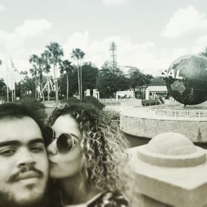 Francisco com a namorada, Laura Fernandez (Foto: Reprodução/Instagram)