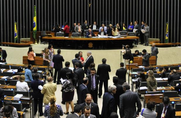 Plenário da Câmara dos Deputados durante sessão de votação da reforma política  (Foto: Alex Ferreira/ Câmara dos Deputados/ CP)