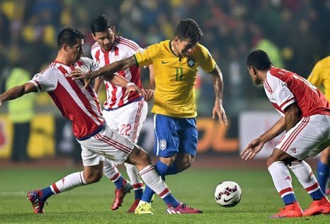pesou a falta de experiência do grupo – a maioria disputa sua primeira Copa América (Foto:Reprodução)
