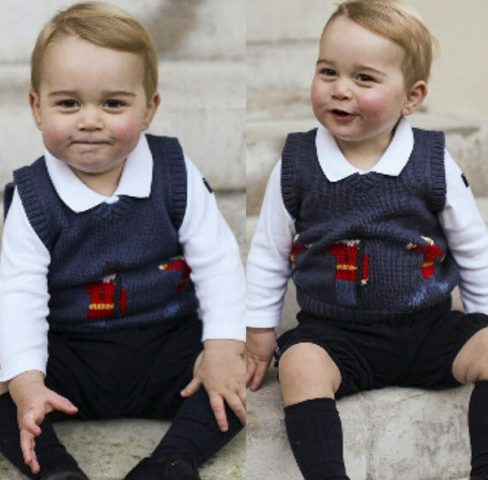 Herdeiro da coroa britânica completa 2 anos na quarta-feira (Foto: Divulgação)