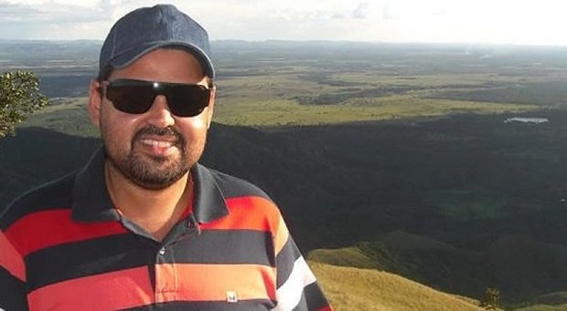 Cristiano Costa Machado, ex-vereador de Mucuri, foi baleado na cabeça em Teixeira de Freitas. Foto: Reprodução/Correio