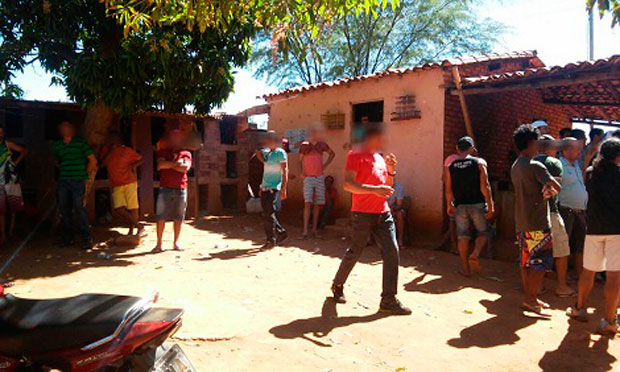 40 pessoas estavam na propriedade no momento da abordagem policial. Foto: L12 Notícias