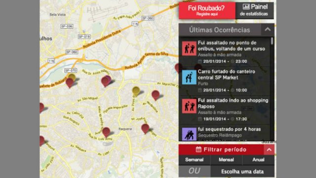 Os aplicativos contribuem para mostrar o raio de distância para definir se o local é seguro. (Foto: Divulgação)
