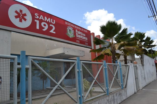 Sede do Samu em Feira de Santana. Foto: Meiryelle Souza/Olá Bahia