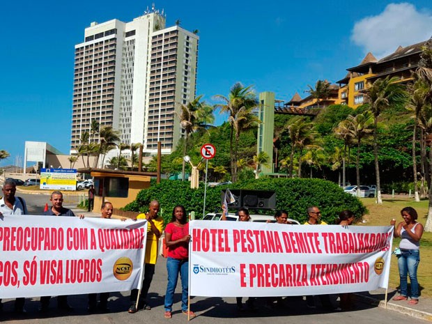 Hotel Pestana afirma que medida é temporária e comum em períodos de menor ocupação. Foto: Divulgação/Sindhotéis.