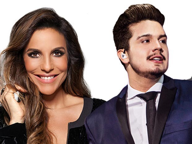 Ivete Sangalo e Luan Santana vão agitar o público.