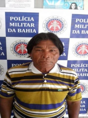 Índio é preso sob suspeita de estuprar filha de 14 anos. Foto: Divulgação/8° Batalhão Polícia Militar