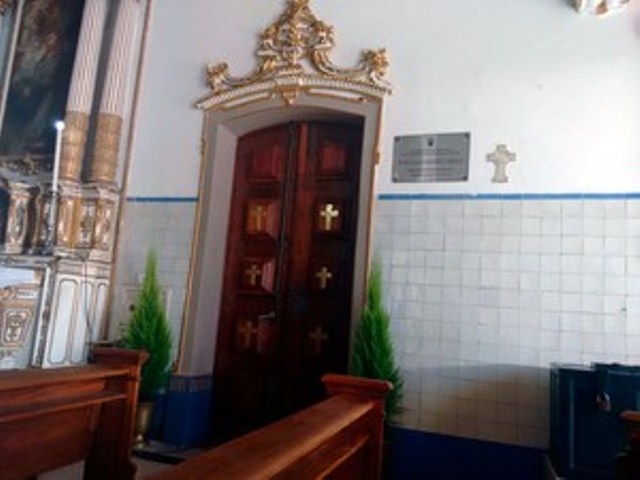 Porta da Misericórdia, na Igreja do Senhor do Bonfim, em Salvador. Foto: Alan Tiago/G1.