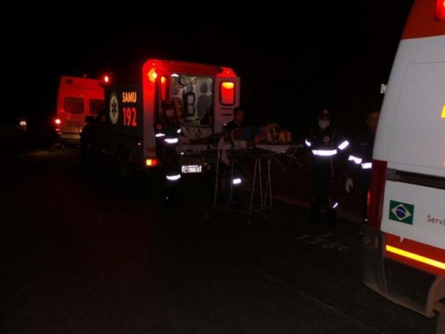 Situação ocorreu por volta das 2h. Foto: Ivan Rodrigo/Blog Braga.