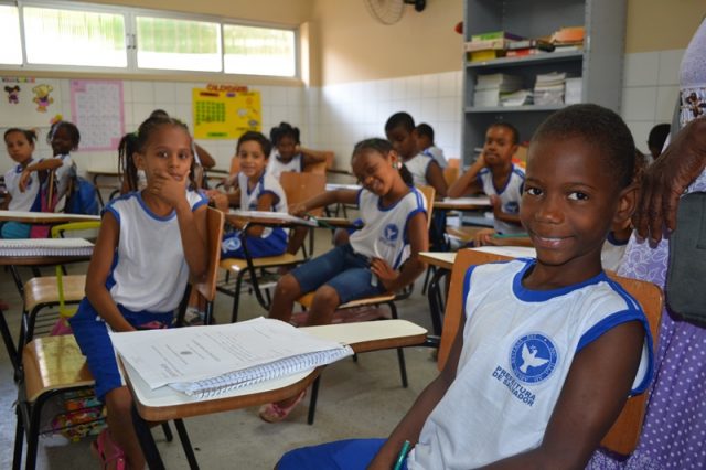 Escola Municipal Marcos Vinicius Vilaça, no Iapi. (Foto: Agecom/Arquivo)