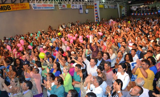Convenção foi bastante concorrida.