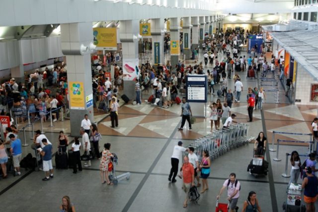 Aeroporto Internacional de Salvador. Foto: Evandro Veiga/Correio.