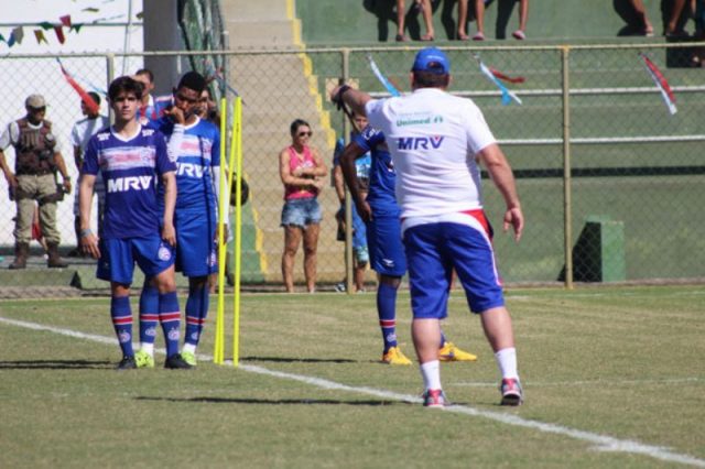 Equipe teve período de treinos em Porto Seguro. Foto: Divulgação/EC Bahia.