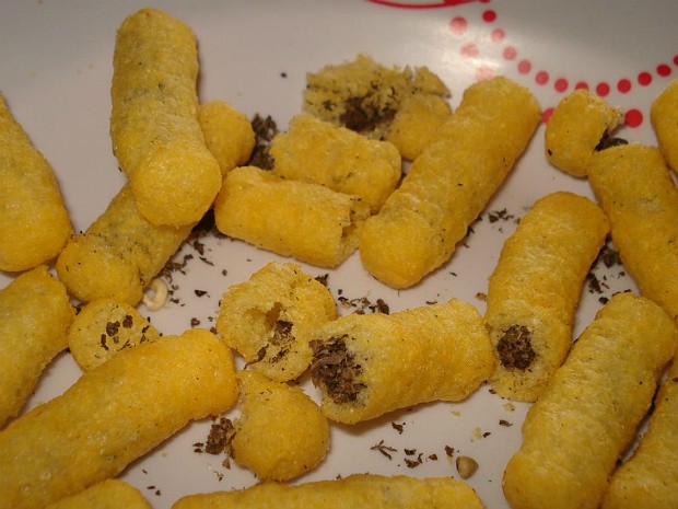 Salgadinhos de maconha no Paraná. Foto: G1.