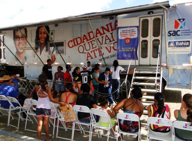 Servições como emissão de RG e CPF são prestados no local. Foto: jornaldosol.com.br.