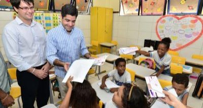 Prefeitura lançou programa Agentes da Educação na terça-feira Foto: Divulgação