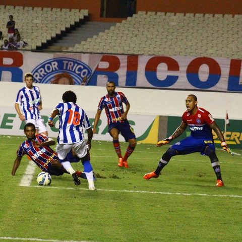 Os times fizeram um jogo bem movimentado. Foto: Agência Futebol Interior