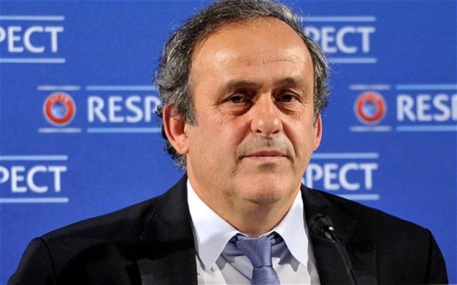 Michel Platini é presidente da Uefa desde 2007 e membro do Comité Executivo da Fifa desde 2002. Foto: Reprodução/The Telegraph/Rex