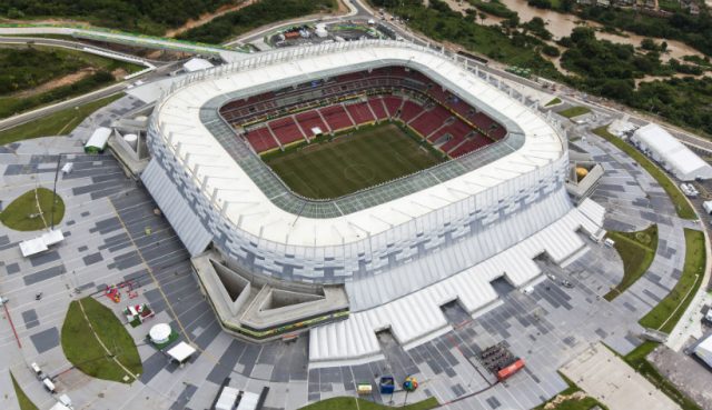 Arena Pernambuco foi construída pela empreiteira Odebrecht. Foto: Reprodução/Portal da Copa