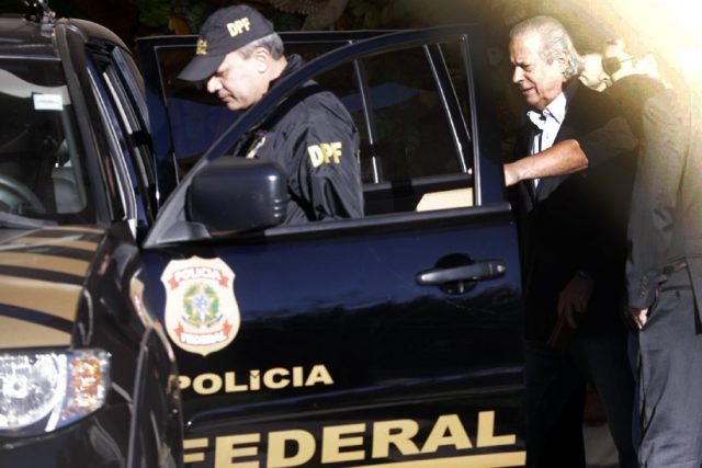 MPF acredita que Dirceu é um dos líderes dos esquema de corrupção na Petrobras. Foto: Igo Estrela/Obrito News/Fato Online