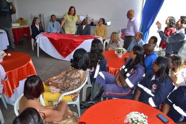 Um culto ecumênico deu início às comemorações dos 11 anos do Samu em Feira de Santana. Foto: Meiryelle Souza/Olá Bahia