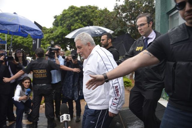 Pizzolato chegou ao país na manhã desta sexta-feira (23) e foi levado para o Complexo Penitenciário da Papuda. Antonio Cruz/ Agência Brasil