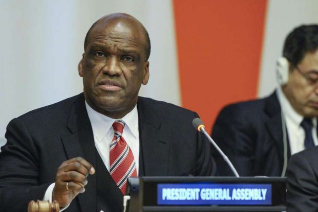 John Ashe presidiu a assembleia da ONU em 2013 e 2014. Foto: ONU