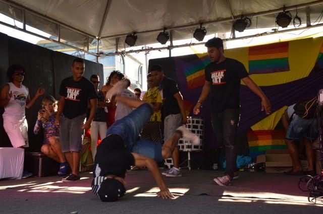 Grupos de dança fizeram apresentações no Palco da Diversidade. Foto: Ed Santos/Acorda Cidade