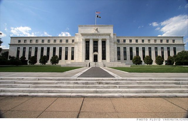 Fed tem mantido as taxas de juros de referência próximas de zero para dar suporte à recuperação da economia após a crise financeira. Foto: Reprodução/Floyd Yarmuth/CNN