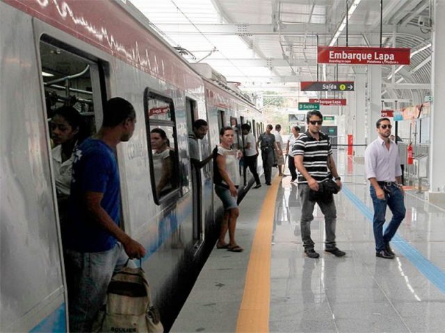 Estação Bonocô do metrô de Salvador. Foto: Pedro Moraes/Gov Bahia
