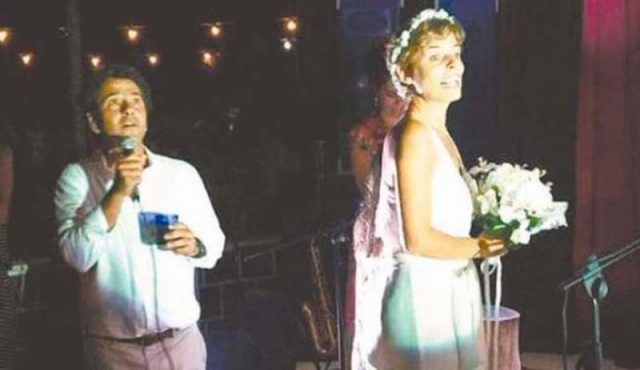 O ator global Marcos Palmeira casou-se com Gabriela Gasta no município de Itororó (Foto: Reprodução | Instagram)