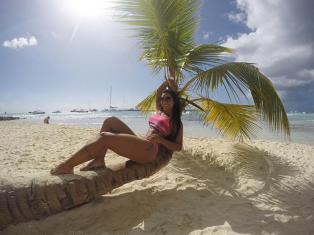 Ex-BBB está de férias em Punta Cana com o namorado, Gustavo Bernardes (Foto: Reprodução / Instagram)