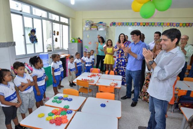 Prefeitura de Salvador inaugura Escola Eraldo Tinoco. (Foto: Divulgação/Agecom)