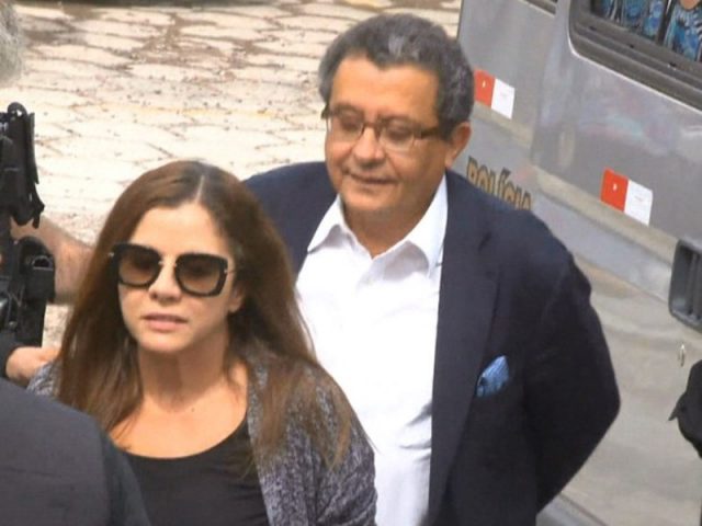 João Santana e Monica Moura são investigados na 23ª fase da Operação Lava Jato (Foto: GloboNews)