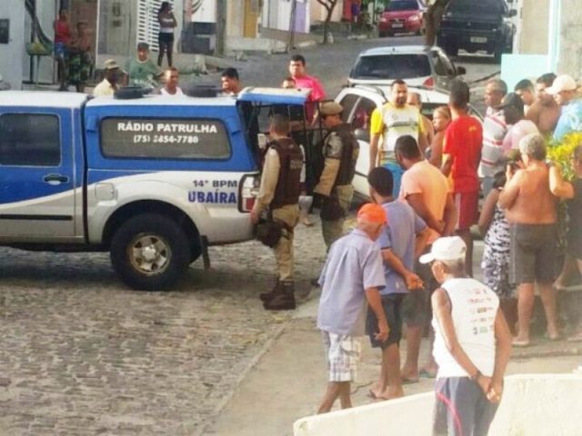 Crime ocorreu na manhã deste sábado (30). Foto: Marcus Augusto/Site Voz da Bahia.