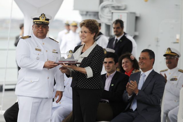 A presidente Dilma Rousseff e o governador Rui Costa participaram de cerimônia. (Foto: Carol Garcia/GOVBA) 