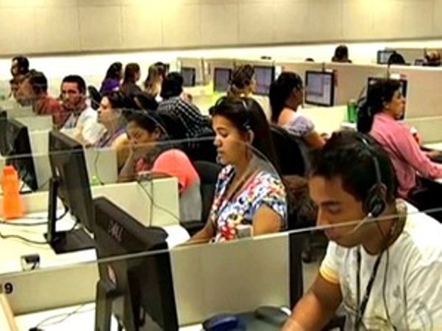 Empresa presta serviço de call center. Foto: Reprodução/TV Morena.