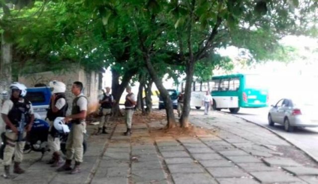 Coletivos voltaram a circular no bairro na manhã desta segunda-feira (30). Foto: Divulgação/Sindicato dos Rodoviários.