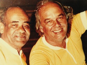 Dodô e Osmar no final da década de 1970 (Foto: Família Macedo / Arquivo Pessoal)