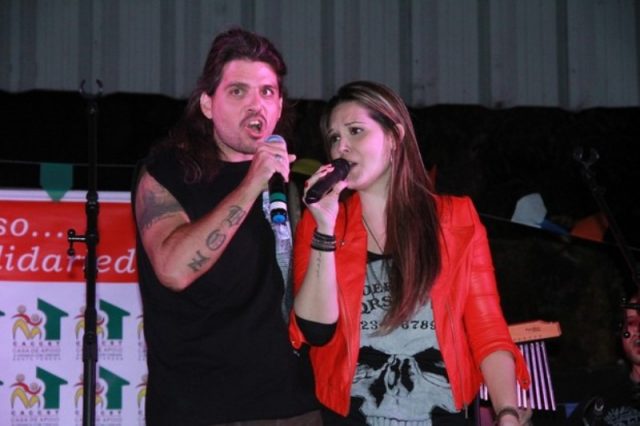  Ele fez um show na festa junina da Casa de Apoio a Criança com Câncer de Santa Teresa (Foto: GRAÇA PAES/BRAZIL NEWS)