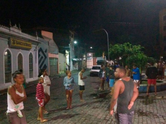 Bandidos fugiram após crime em Maragojipe, no recôncavo baiano. Foto: Willyan Reis/Voz da Bahia.