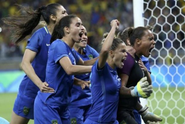 Brasil vence Austrália nos pênaltis, apesar de ter dominado a partida no tempo normal e na prorrogação (Foto: Mariana Bazo/Reuters/Reprodução/Agência Brasil)