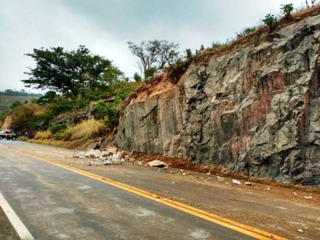 Detonação de rochas vai interditar via por 45 minutos. Foto: Divulgação/ViaBahia.