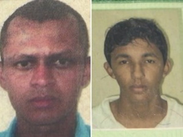 Maurílio Santos, à esquerda, e Paulo Atram, à direita, estão presos em Barreiras. Foto: Reprodução/TV Oeste.