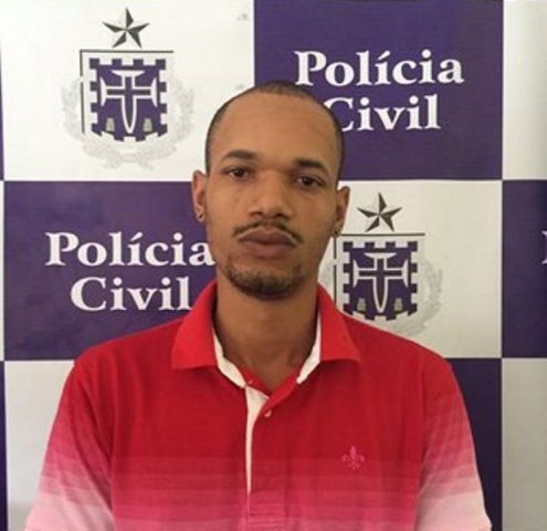 Cleone Felix Bispo, 28, foi preso em flagrante (Foto: Reprodução/Polícia Civil)