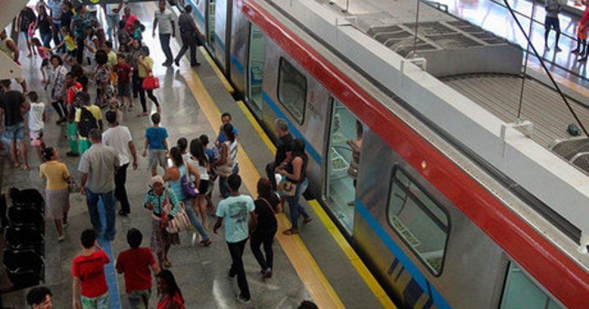 As informações são da CCR Metrô Bahia, responsável pelo transporte. Foto: noticias.r7.com.