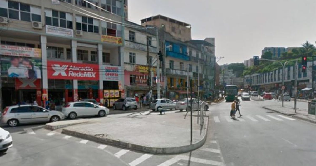 Vítima foi atropelada no bairro da Sete Portas. Imagem: Reprodução/GoogleMaps.
