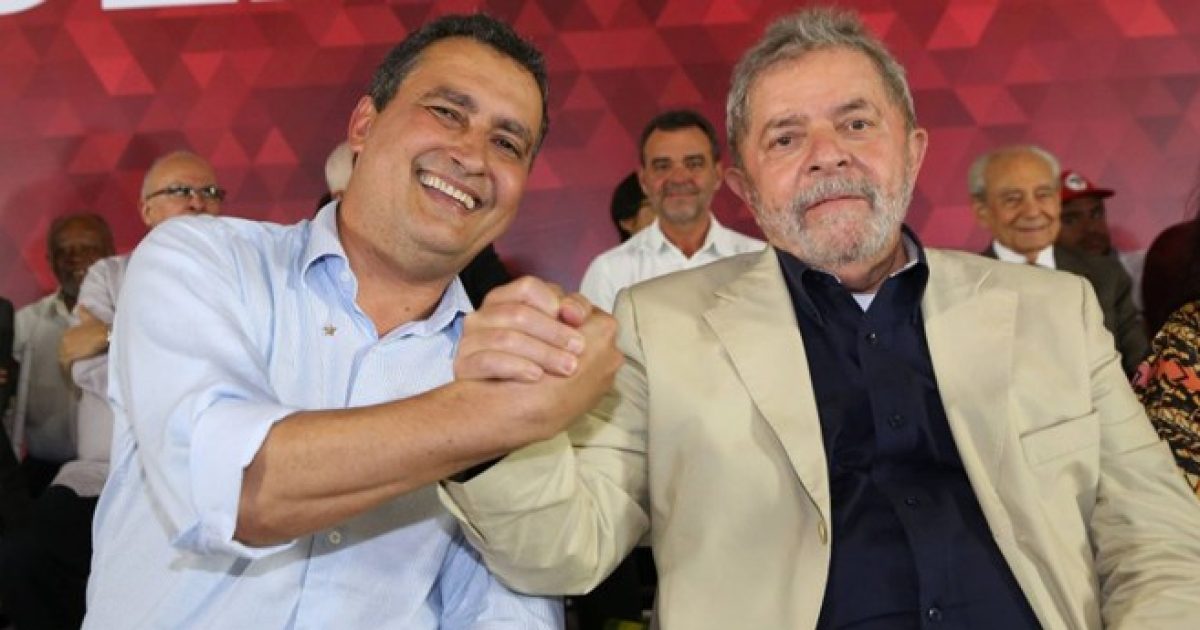 Ex-presidente Luiz Inácio Lula da Silva e o governador Rui Costa. Foto: itacareinforma.com.br.