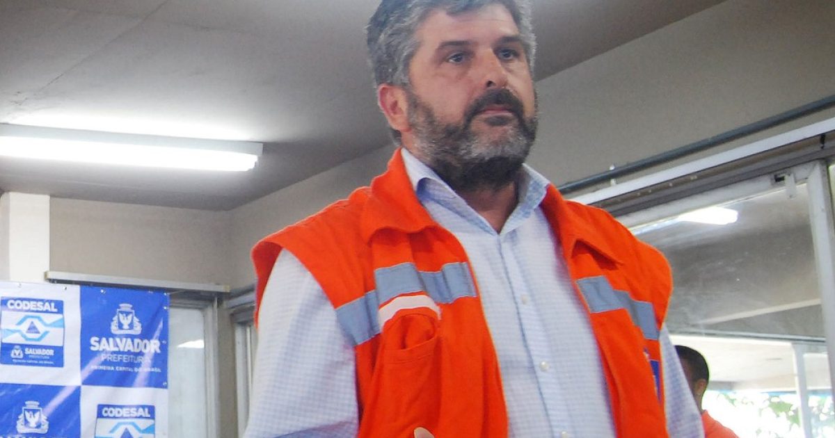 Gustavo Ferraz é ex-diretor-geral do Defesa Civil de Salvador (Foto: Divulgação/Secom.
